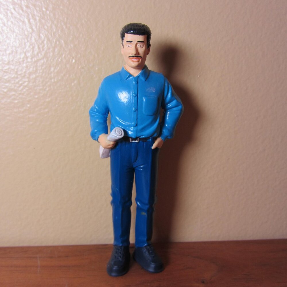 5 for $20 - doll house dolls pretend play marvel education man in blue (W4243)